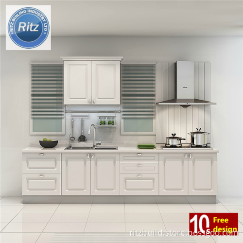 Customized Free Design PVC Kitchen Furniture Kitchen Cabinet